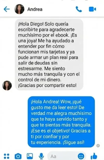 Testimonio de Andrea