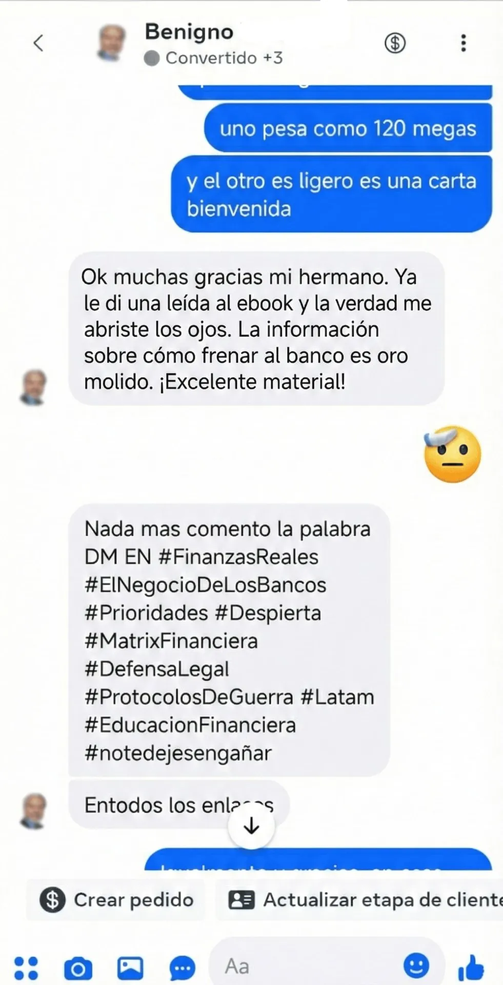 Testimonio de Benigno